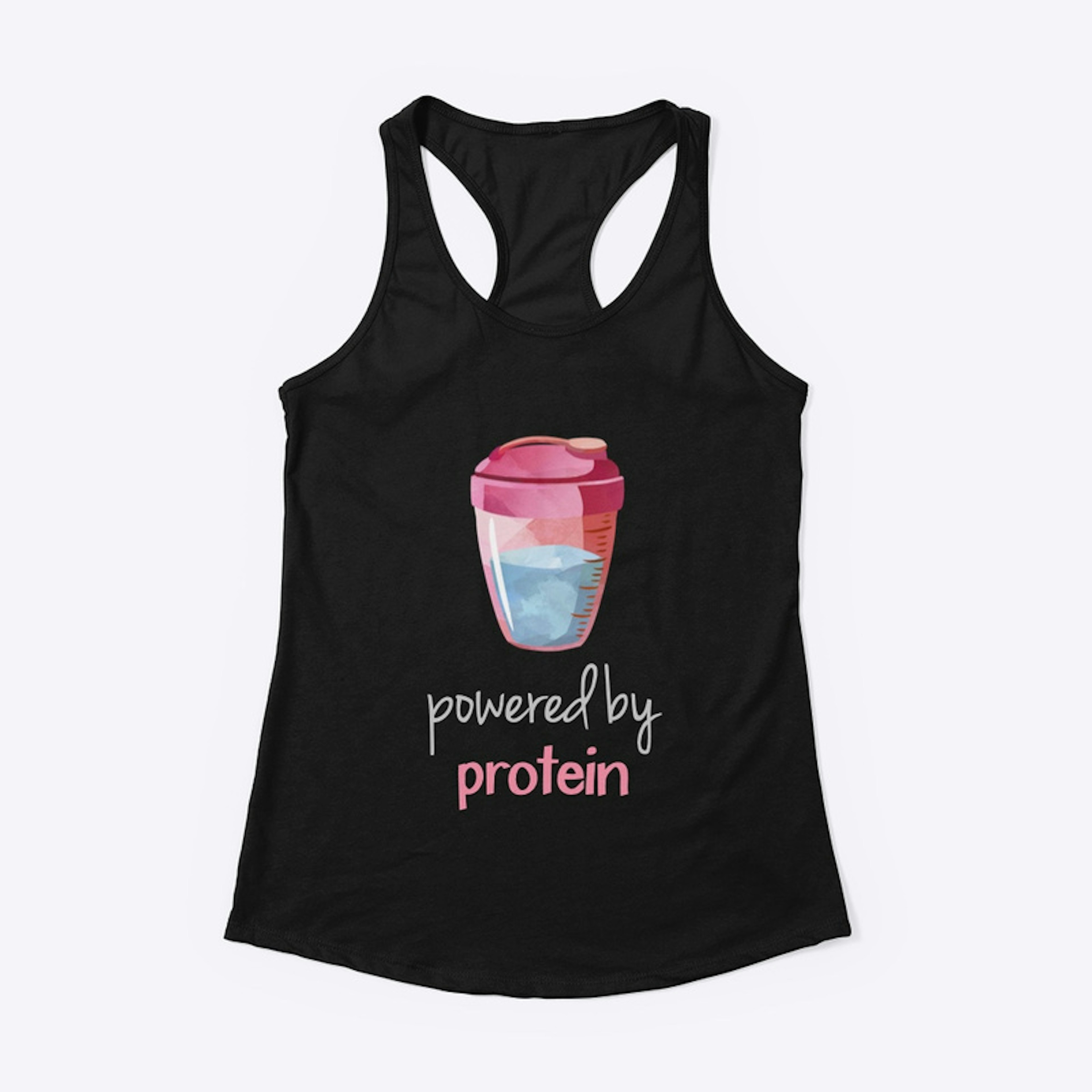 Powered by Protein (dark)